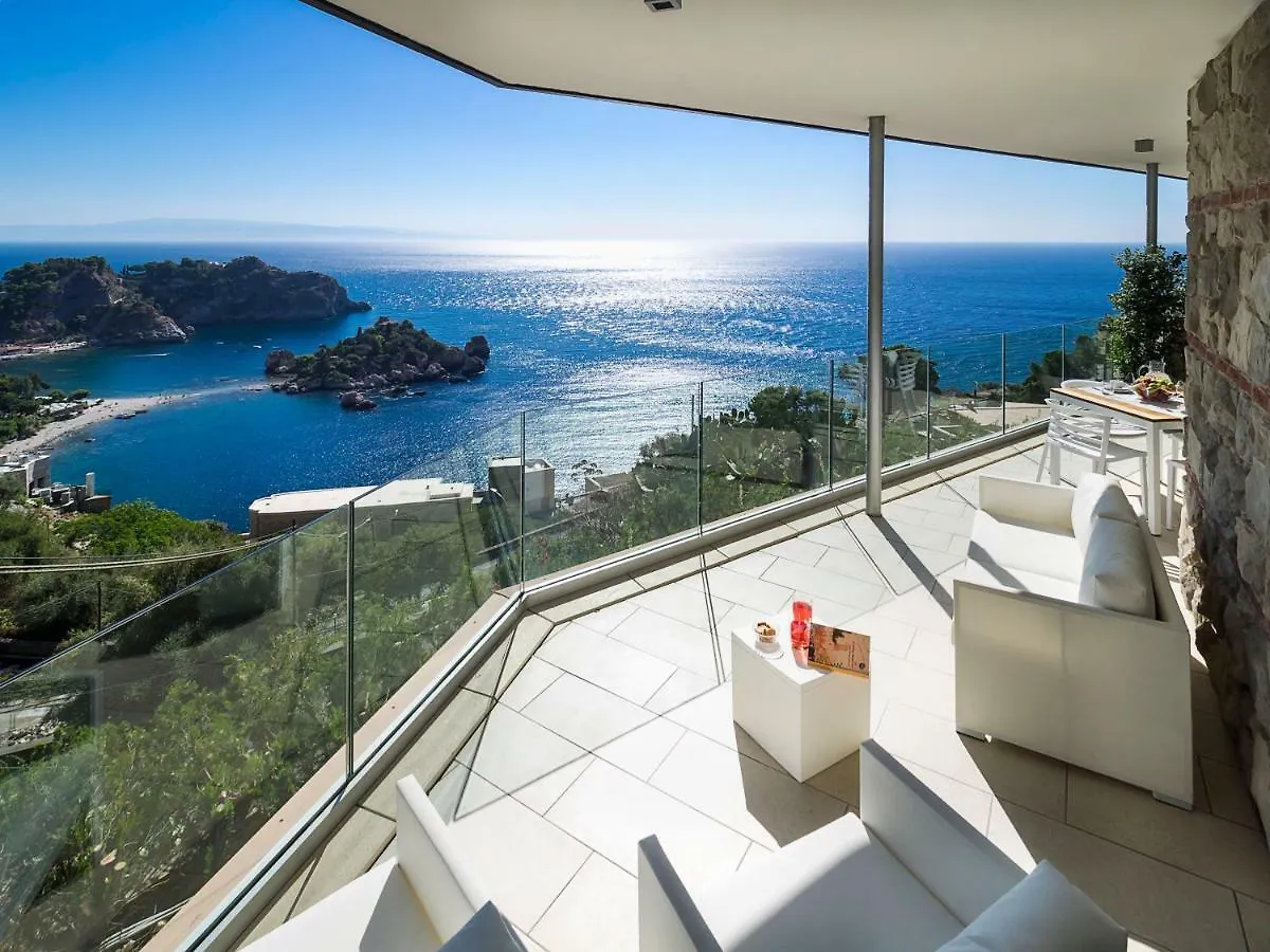 ** Lägenhetshotell Isola Bella Infinity Suites Taormina Italien